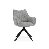 Denever gray / black Стул на металлокаркасе купить