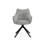 Denever gray / black Стул на металлокаркасе недорого