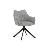 Denever gray / black Стул на металлокаркасе распродажа