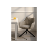 Denever beige / black Стул на металлокаркасе недорого