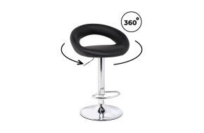 Стул Oazis black / chrome Барный