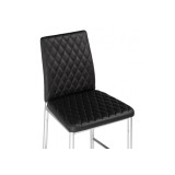 Teon black / chrome Барный стул распродажа