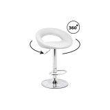 Oazis white / chrome Барный стул недорого