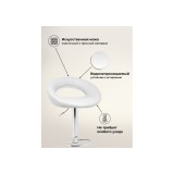 Oazis white / chrome Барный стул недорого