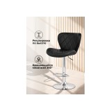 Porch black / chrome Барный стул от производителя