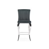 Joan dark grey / steel Барный стул от производителя