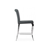 Joan dark grey / steel Барный стул распродажа