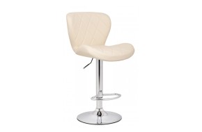 Стул Porch beige / chrome Барный