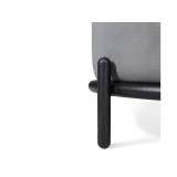 Банкетка SHT-B7 угольно-серый/черный муар распродажа