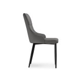 Neli gray / black Стул на металлокаркасе от производителя