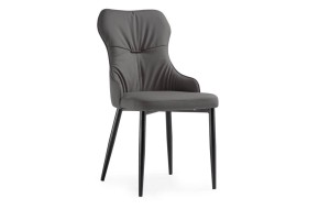 Стул Neli gray / black на металлокаркасе