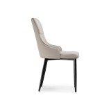 Neli beige / black Стул на металлокаркасе от производителя