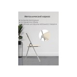Fold 1 складной beige / chrome Стул на металлокаркасе фото