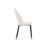 Barton beige / black Стул на металлокаркасе купить