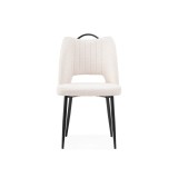 Barton beige / black Стул на металлокаркасе распродажа
