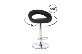 Стул Oazis black / chrome Барный