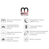 Комфорт-Спектр в чехле Магнетик в скрутке 1800х2000 распродажа
