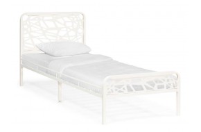 Односпальная кровать Кубо 90х200 белый