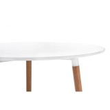 Lorini 80 white / wood Стол деревянный распродажа