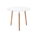 Lorini 80 white / wood Стол деревянный недорого