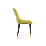 Seda 1 khaki / gold / black Стул фото