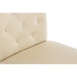Menson dark walnut  / fabric cream Стул деревянный недорого