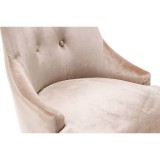 Elegance dark walnut / fabric beige Стул деревянный распродажа