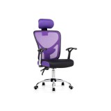 Lody 1 фиолетовое / черное Компьютерное кресло недорого