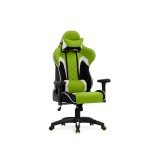 Prime черное / зеленое Компьютерное кресло недорого