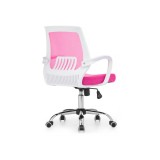 Ergoplus белое / розовое Компьютерное кресло фото