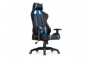 Кресло Blok light blue / black Компьютерное