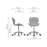 Trizor white / black Стул от производителя