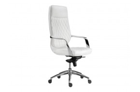 Isida white / satin chrome Компьютерное кресло