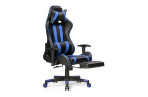 Кресло Corvet black / blue Офисное