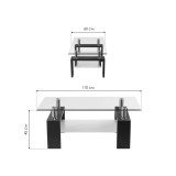 CT1-052 wenge Журнальный стол от производителя