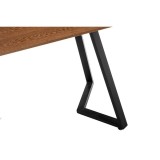 Kont 120 dark walnut Стол купить