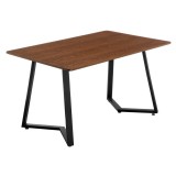 Kont 120 dark walnut Стол недорого