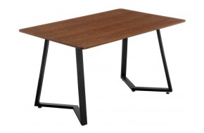 Обеденный стол Kont 120 dark walnut