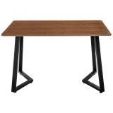 Kont 120 dark walnut Стол распродажа
