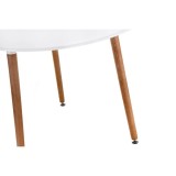 Lorini 90 white / wood Стол деревянный распродажа