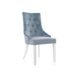 Elegance white / blue Стул деревянный недорого