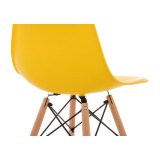Eames PC-015 желтый Стул деревянный купить