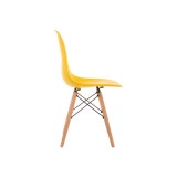 Eames PC-015 желтый Стул деревянный распродажа
