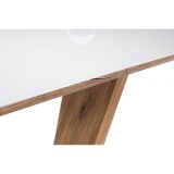 Петир 160 дуб монтана / белый Стол распродажа