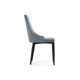 Kora gray / black Стул на металлокаркасе распродажа