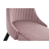 Kora light purple / black Стул недорого