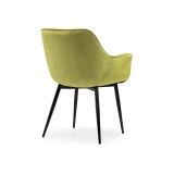 Remo khaki / black Стул на металлокаркасе распродажа