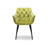 Remo khaki / black Стул на металлокаркасе купить