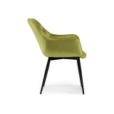 Remo khaki / black Стул на металлокаркасе распродажа