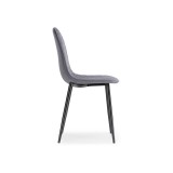 Capri gray / black Стул распродажа